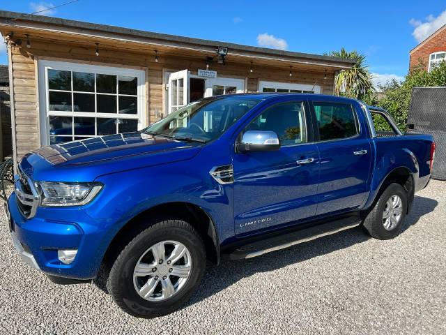 Ford Ranger Pick Up Double Cab 2.0 EcoBlue 170 Auto Limited 2 Pick Up Diesel Lightning Blue