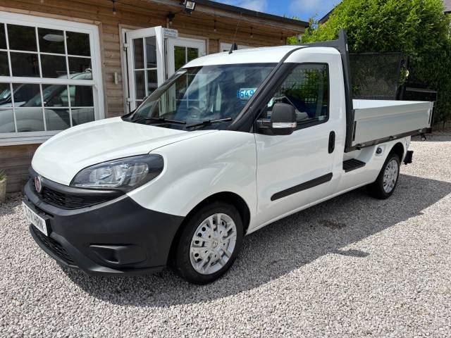Fiat Doblo 1.6 Multijet 16V Work Up Dropside Start Stop Pick Up Diesel White